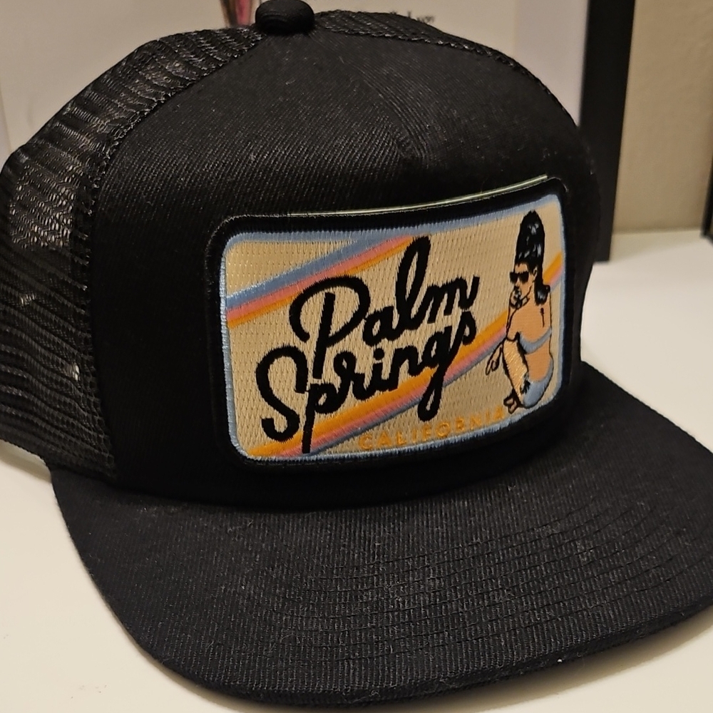 Bart Bridge Black Palm Springs Trucker Hat